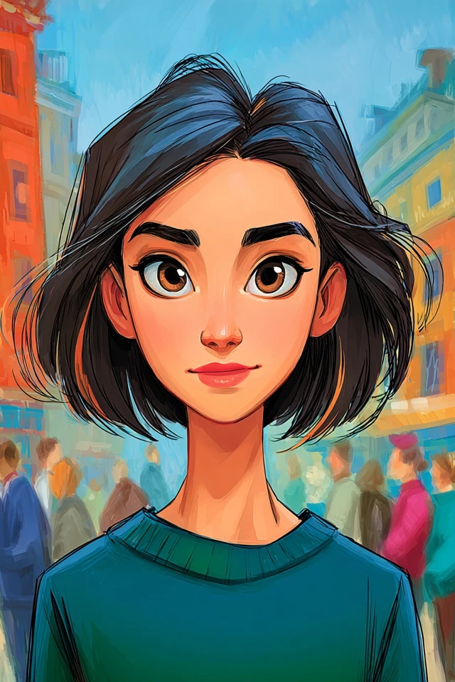 Urban Stylized Gaze - Image 1