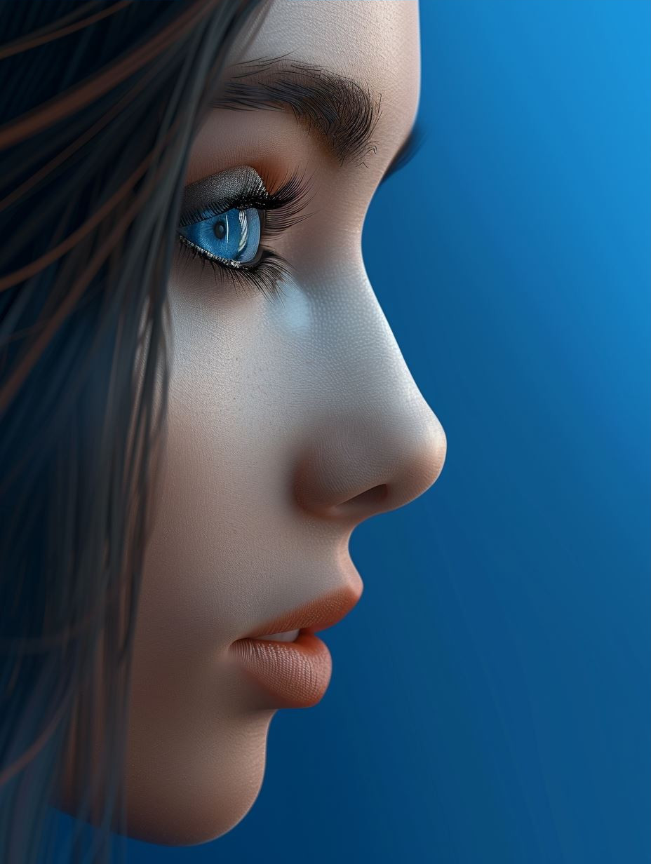 Azure Veil and Autumn Whispers - Image 3