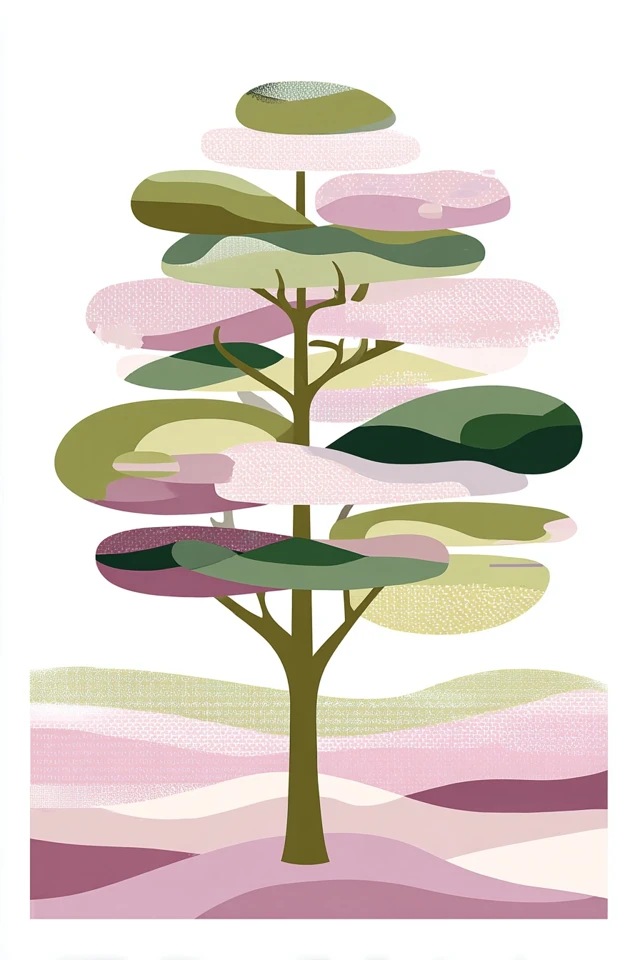 Geometric Pastel Harmony - Image 5
