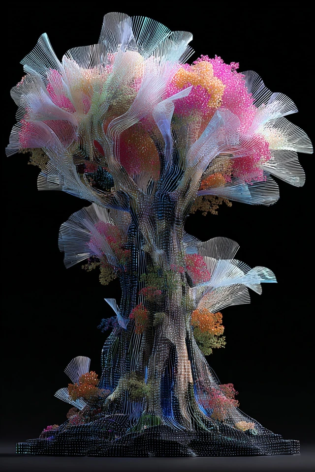 Neon Dreams: A Digital Surrealist Journey - Image 5