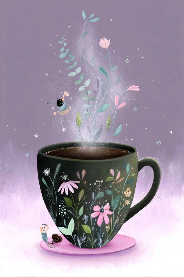 Whimsical Floral Dreamscapes - Image 4