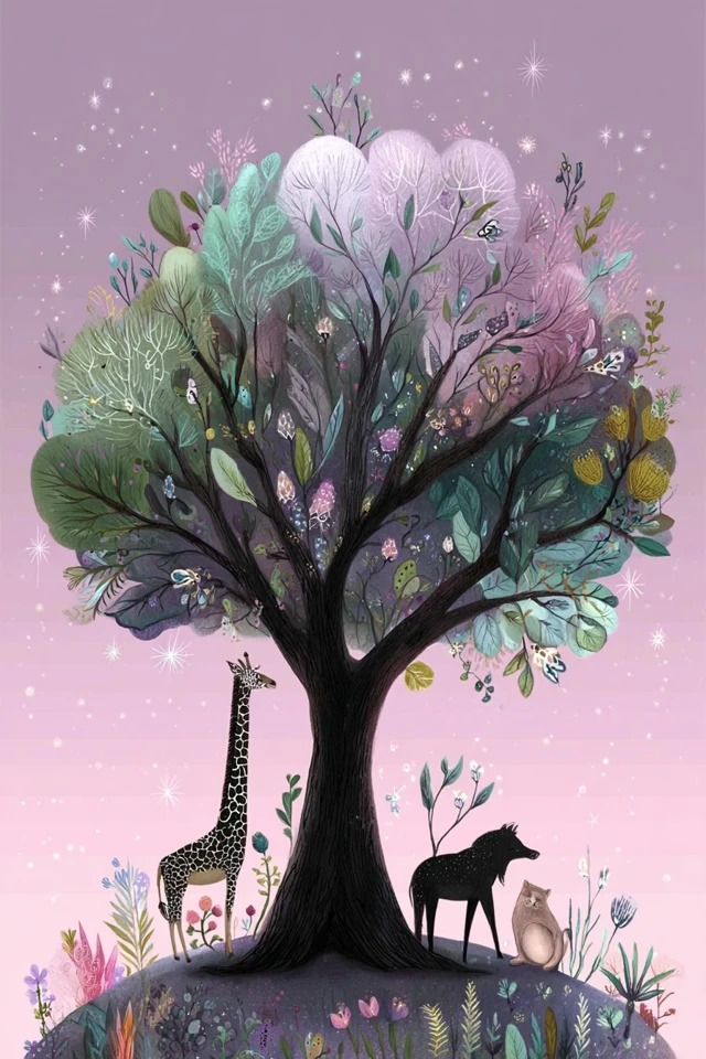 Whimsical Floral Dreamscapes - Image 5