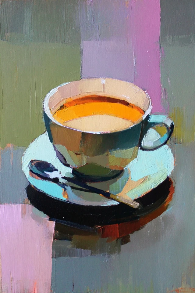 Vibrant Visions: A Four-Part Artistic Study - Image 4