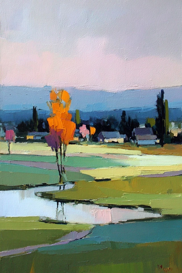 Vibrant Visions: A Four-Part Artistic Study - Image 2
