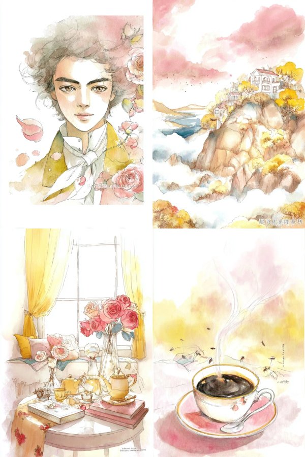 Floral Watercolor Dream