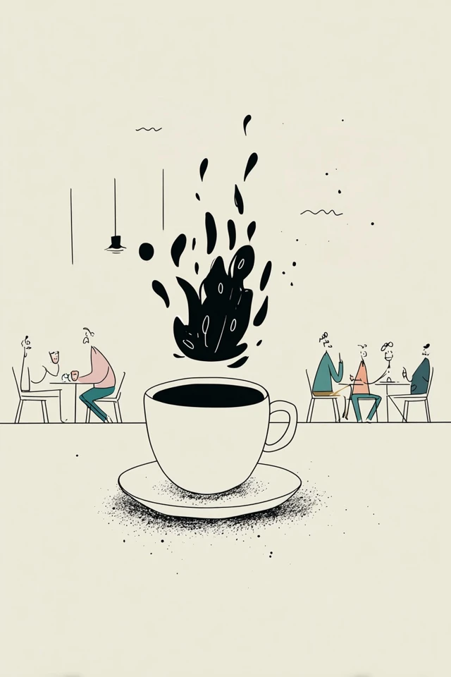 Minimalist Moments in Ink and Hue - Image 4