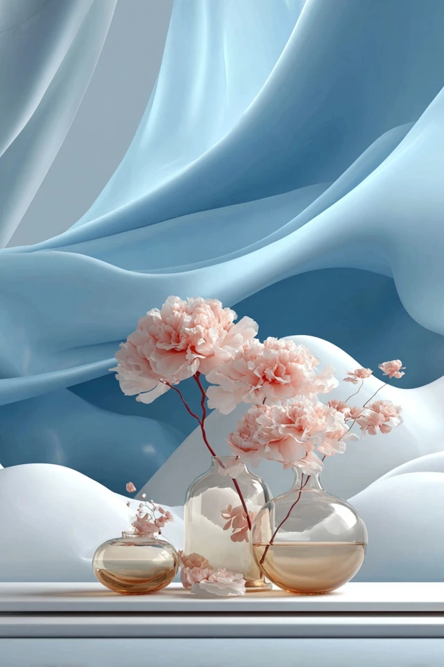 Ethereal Blue Dreams in Surreal Art - Image 3