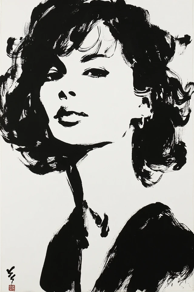 Ink Soul: A Study in Contrast - Image 1