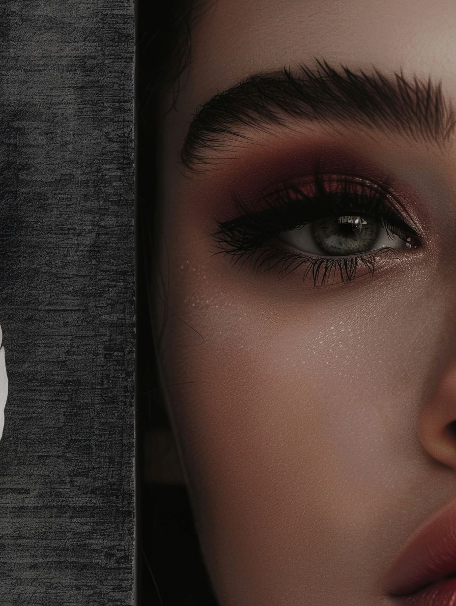 Moody Cinematic Beauty Close-up - Image 1