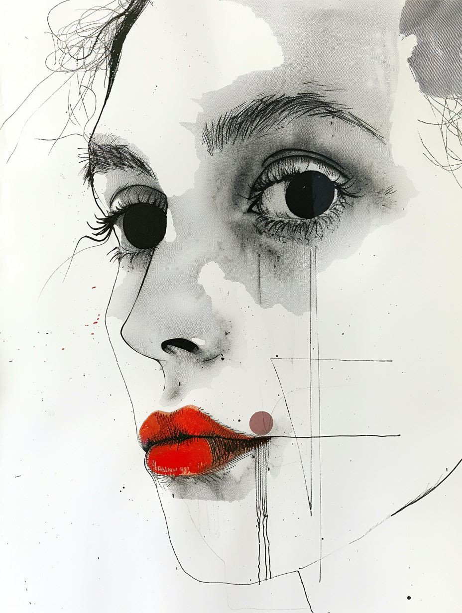 Fragmented Visions: Surrealist Portrait Studies - Image 1