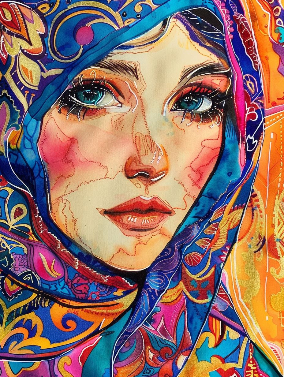 Vibrant Visions of Psychedelic Femininity - Image 2