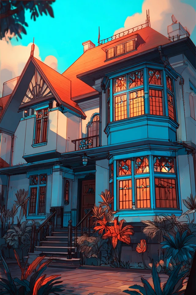Azure Neon Scholar - Image 6
