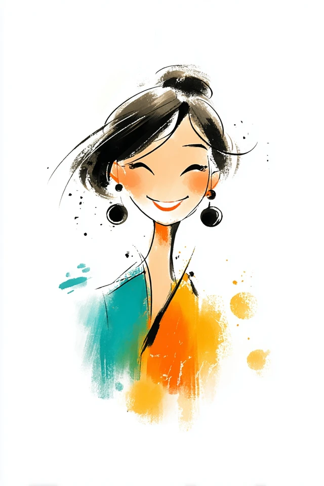 Zen Brush Radiance - Image 1