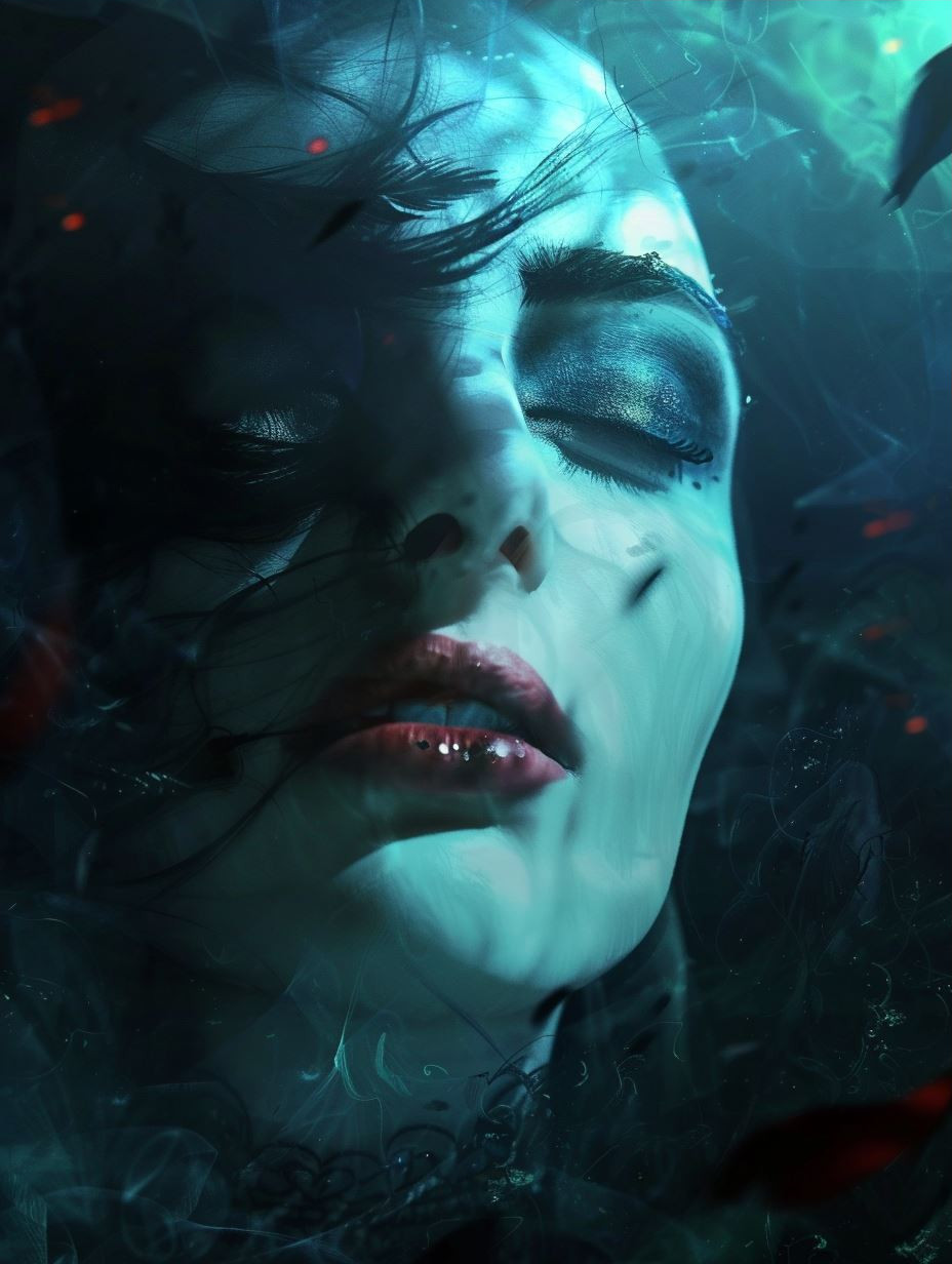 Ethereal Depths of Azure Dreams - Image 3