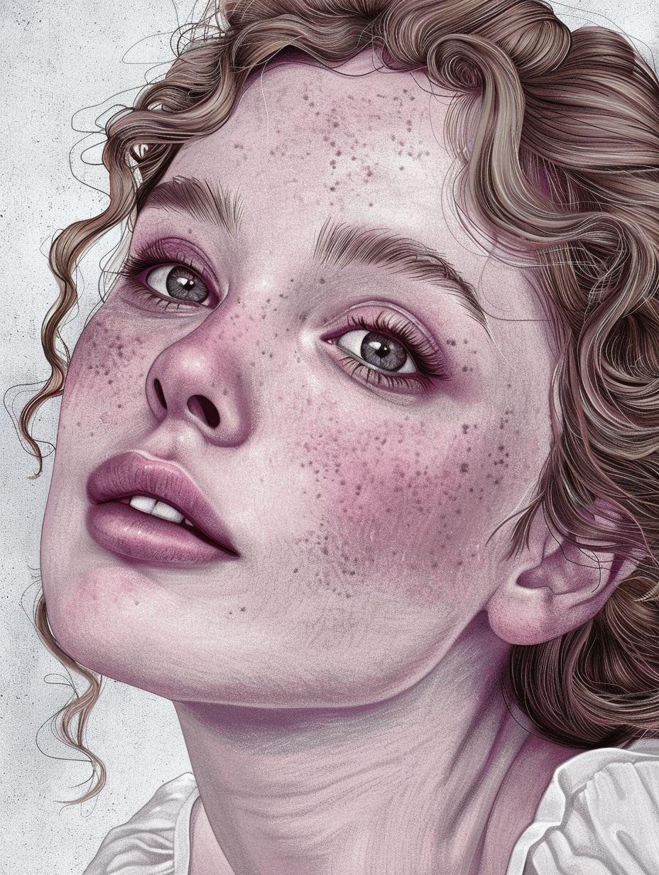 Ethereal Portraits of a Freckled Muse - Image 1
