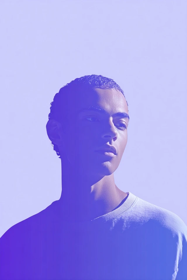 Violet Dream Portrait - Image 1