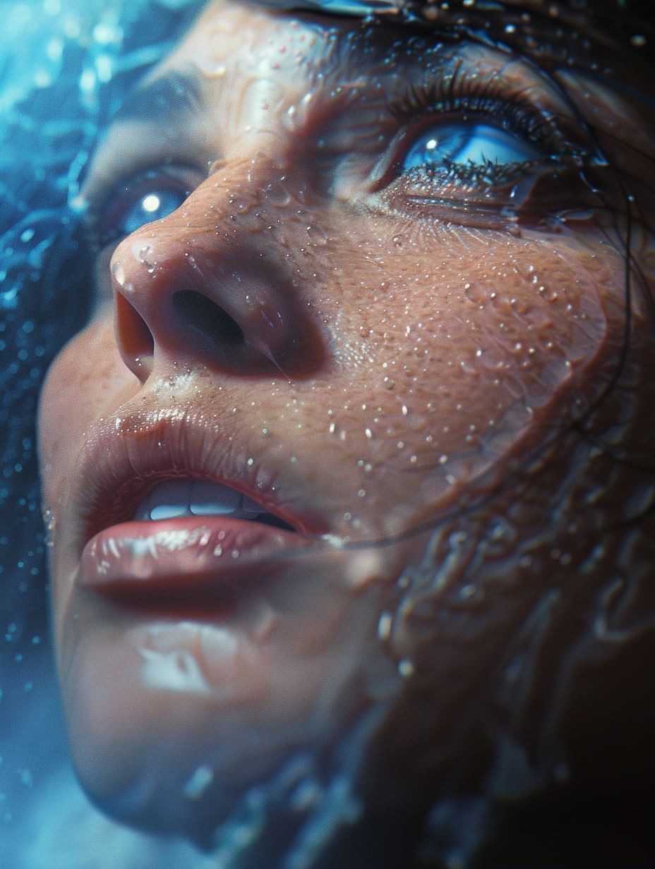 Submerged Ethereal Water Portrait