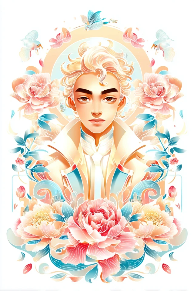 Celestial Floral Harmony