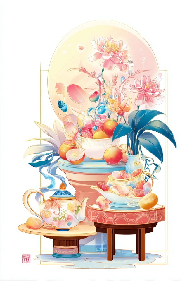 Celestial Floral Harmony - Image 3