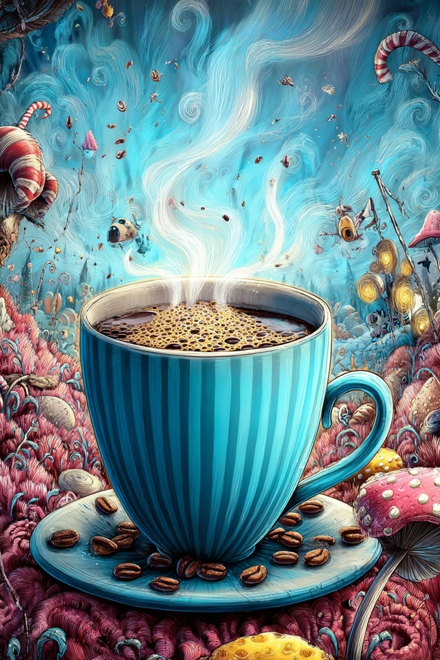 Whimsical Dreamer Portrait - Image 4