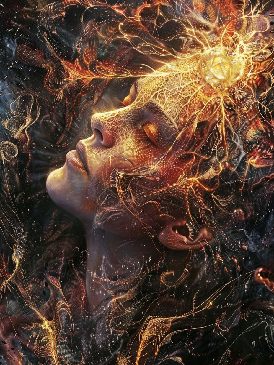 Ethereal Embers of Human Spirit - Image 1