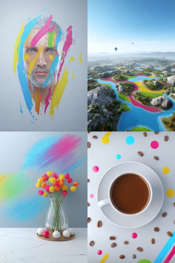 Vibrant Visions: A Surreal Art Collection