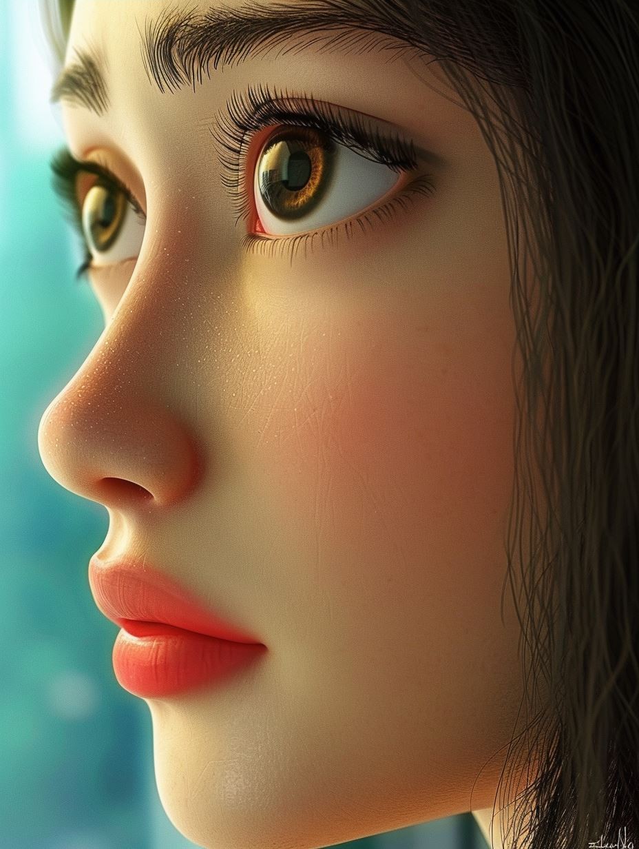 Dual Light Portrait Study - Image 3