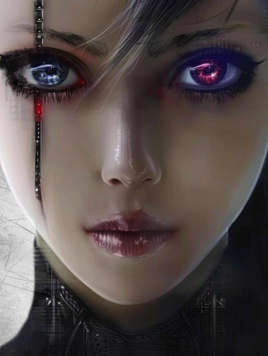 Ethereal Portraits of Digital Melancholy - Image 1