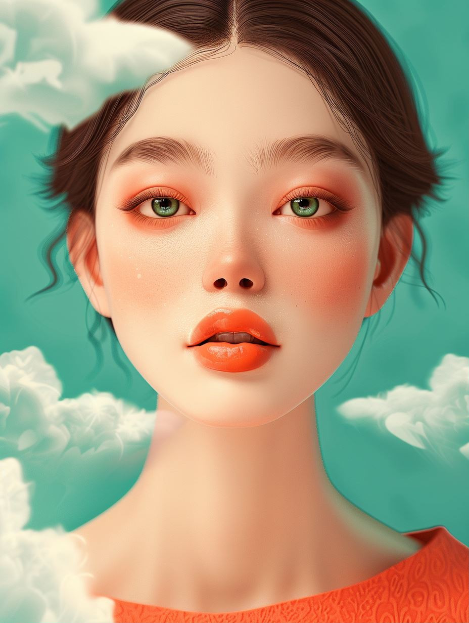 Ethereal Dream of Pastel Clouds - Image 1