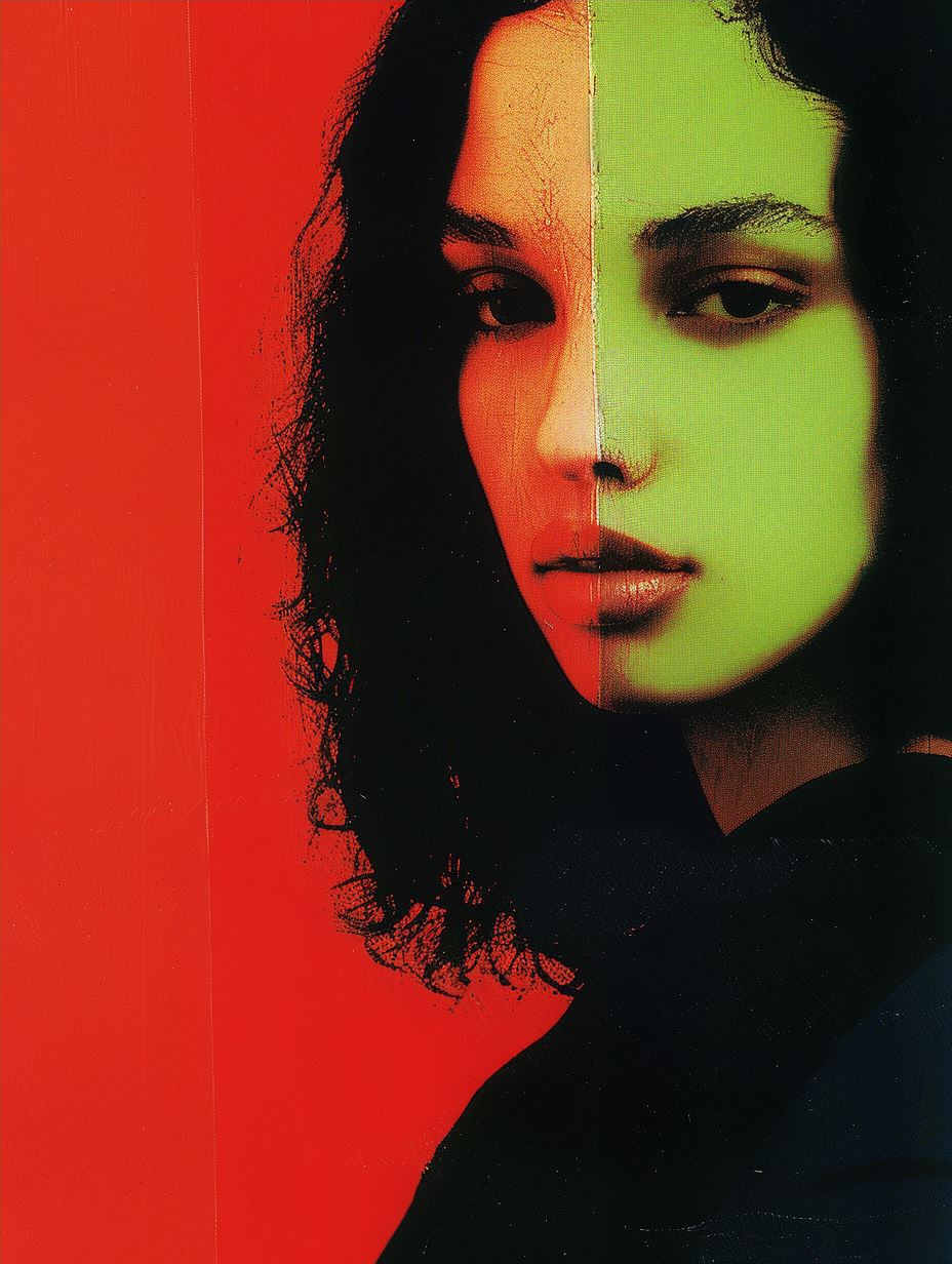Chromatic Split Portrait - Image 4