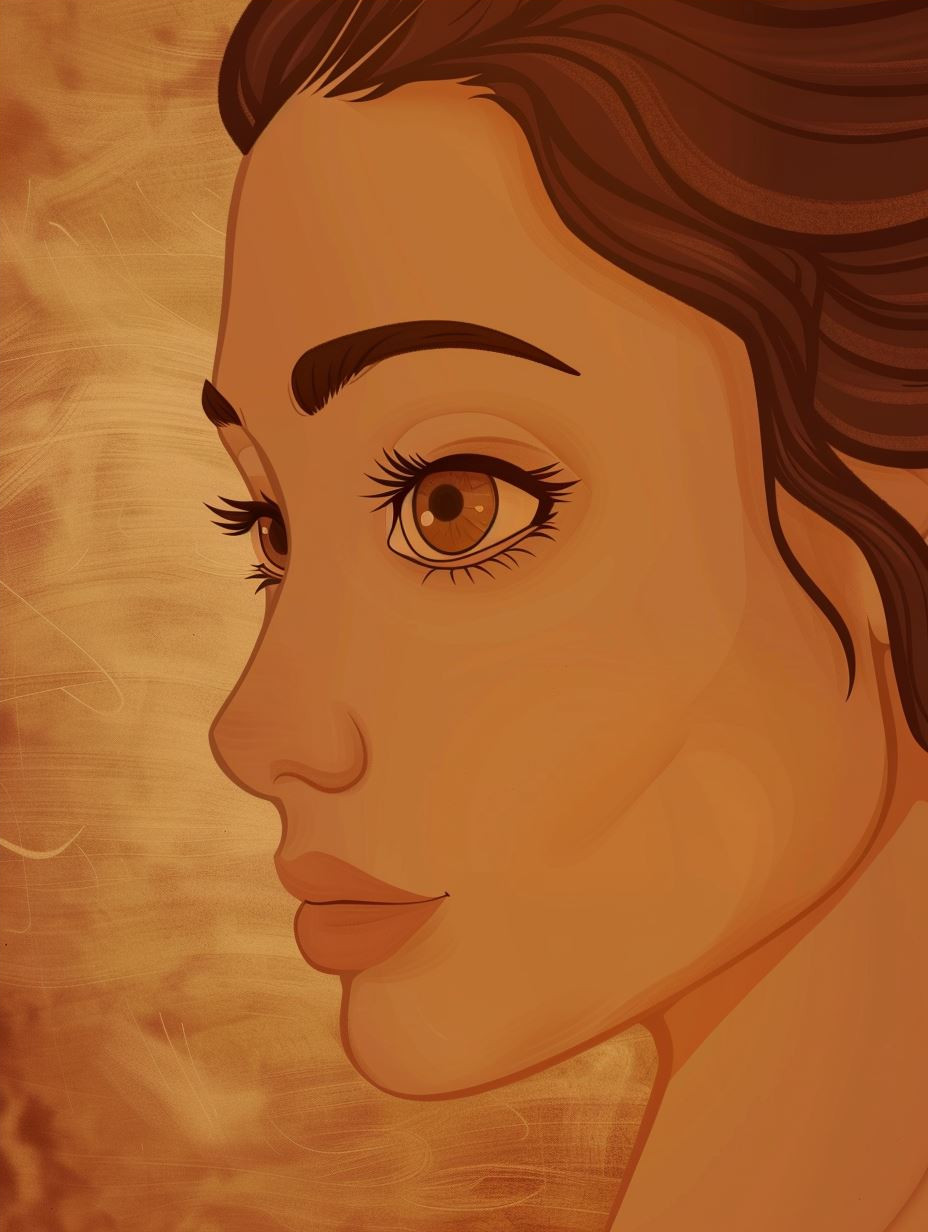 Golden Hues of Feminine Grace - Image 4