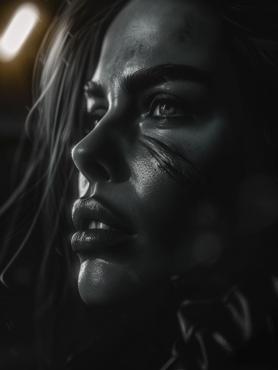 Cinematic Shadows and Neon Glow - Image 4
