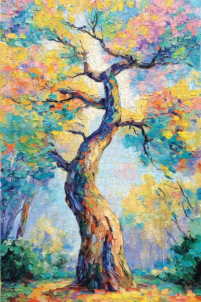 Prismatic Impressionist Muse - Image 5