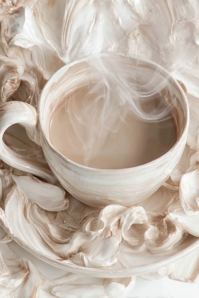 Ivory Petal Embrace - Image 4