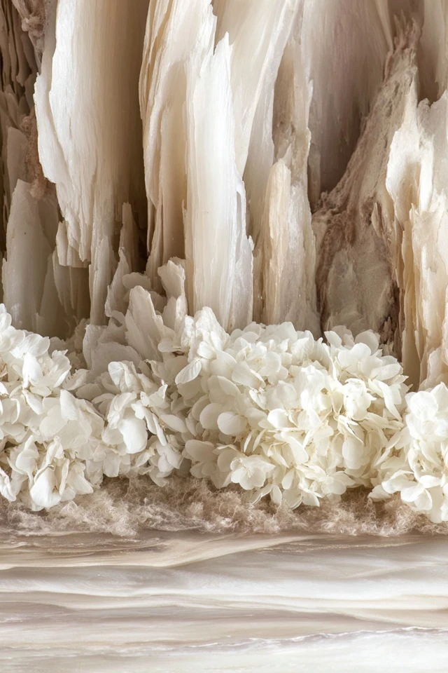 Ivory Petal Embrace - Image 2