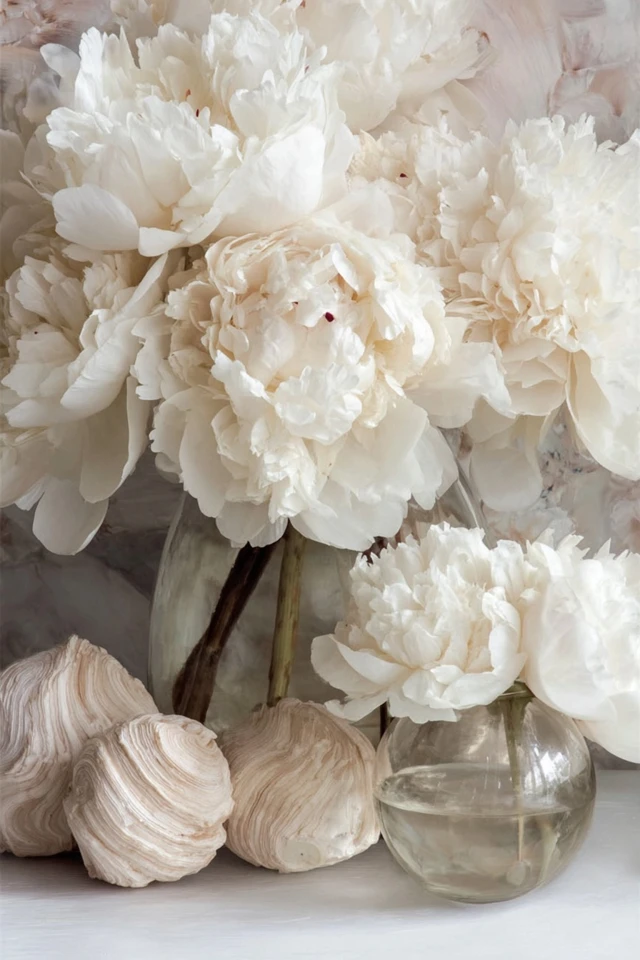 Ivory Petal Embrace - Image 3