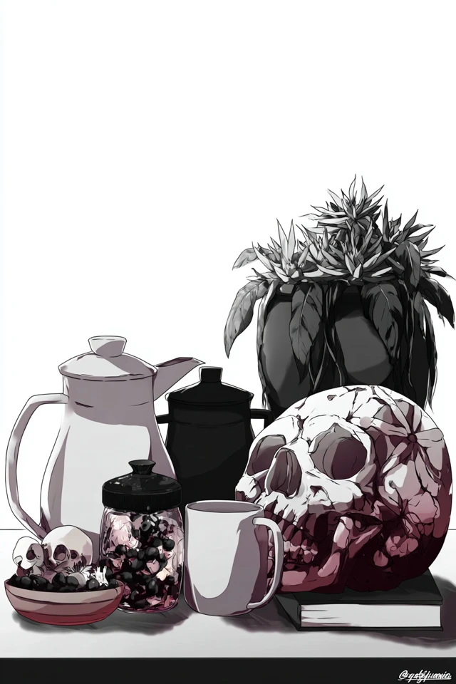 Ink Shadow Portrait - Image 3