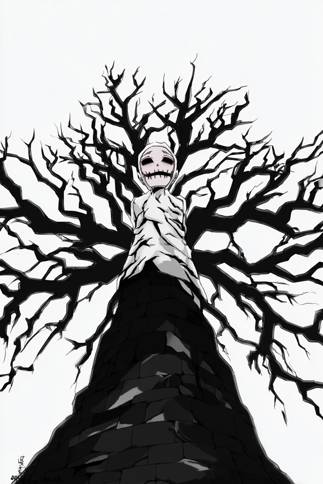 Ink Shadow Portrait - Image 5