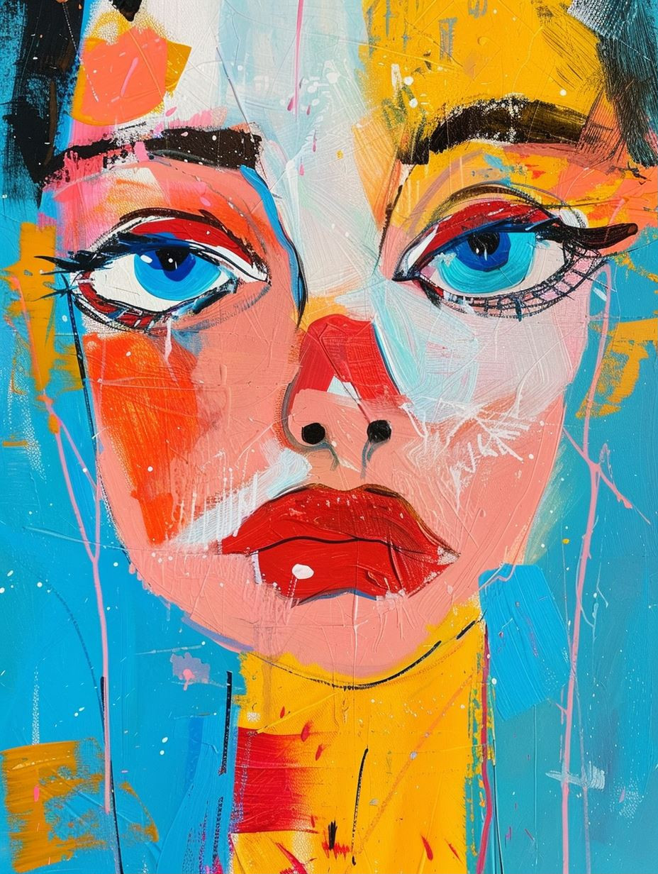 Vibrant Visions of a Modern Muse - Image 1