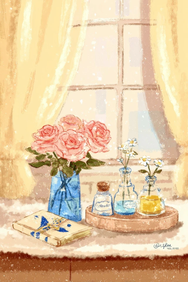 Serene Moments in Pastel Hues - Image 3