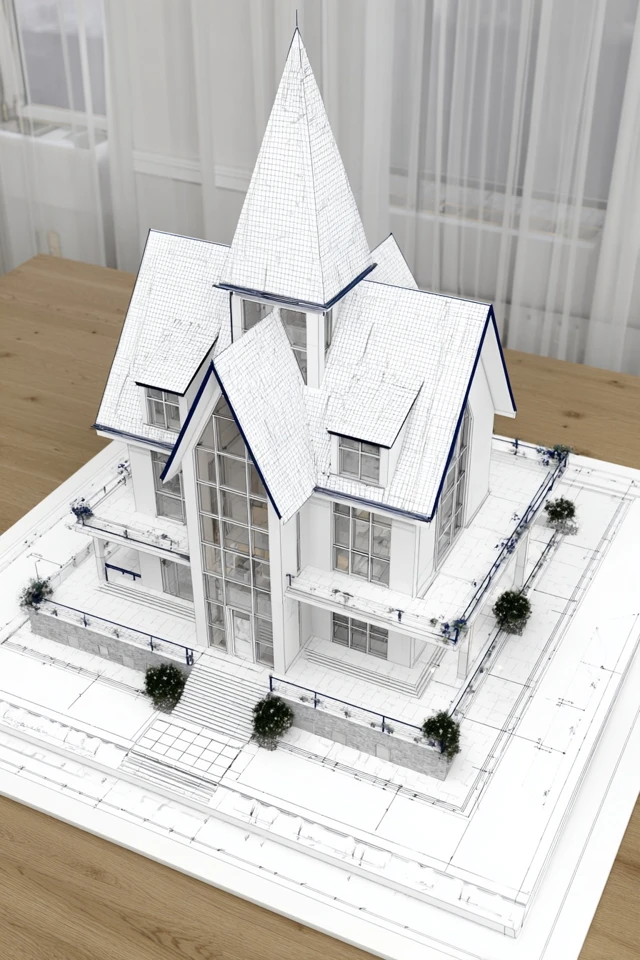 Architectural Portrait Study - Image 6