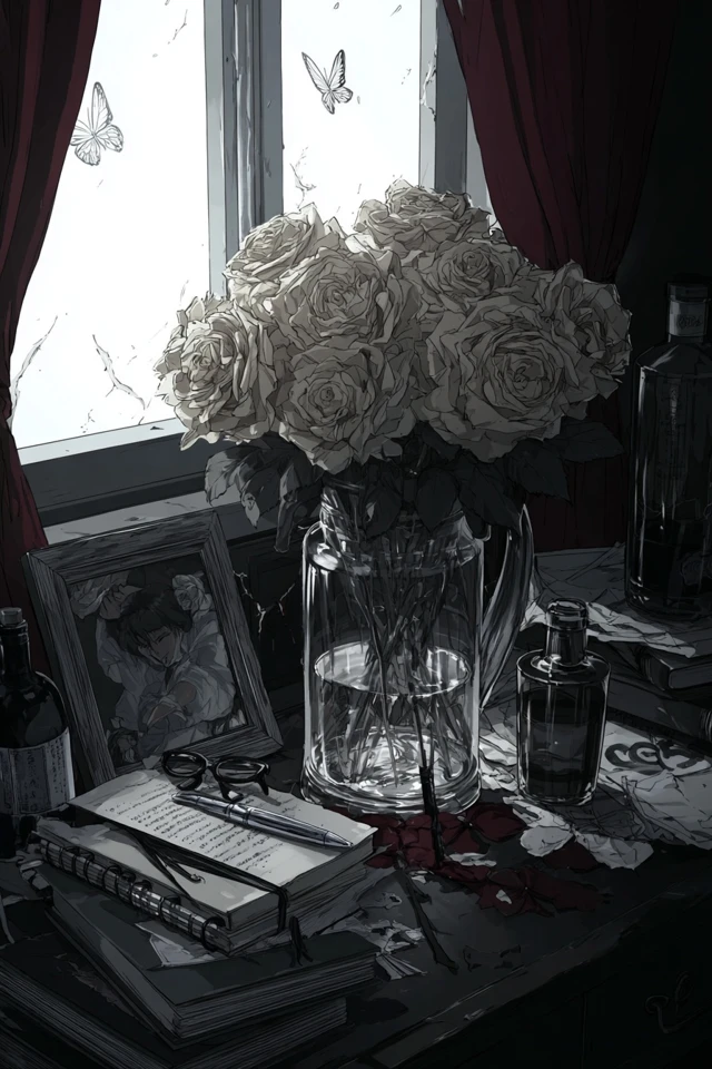 Somber Gothic Elegance - Image 3