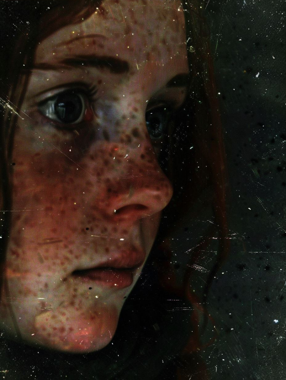 Weathered Vintage Cinematic Portrait - Image 3