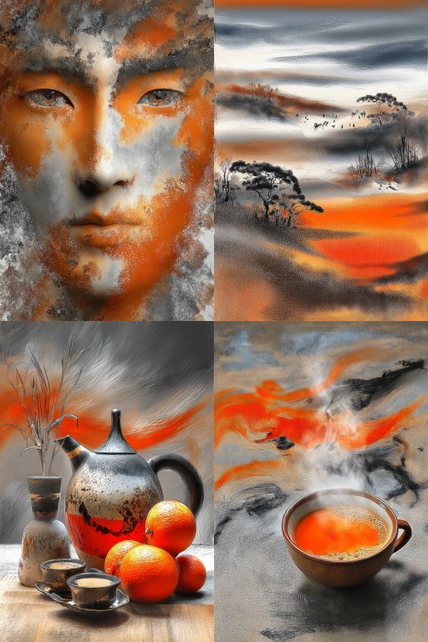 Amber Dust Portrait