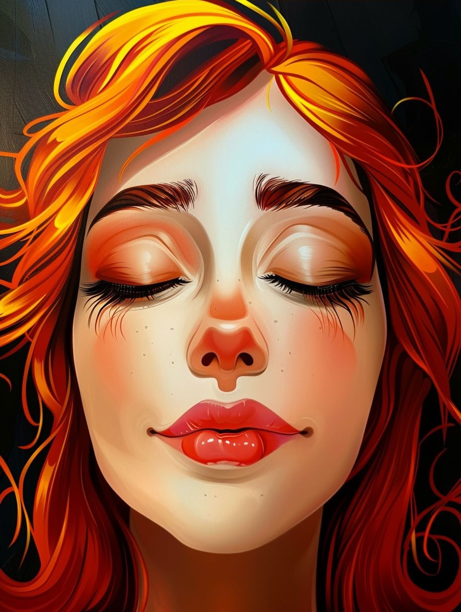 Radiant Visions: A Study of Feminine Beauty - Image 4