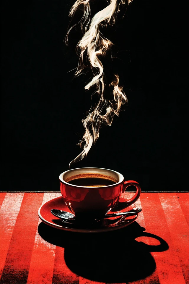 Crimson Shadows and Surrealist Dreams - Image 4