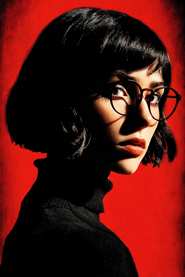 Crimson Shadows and Surrealist Dreams - Image 1