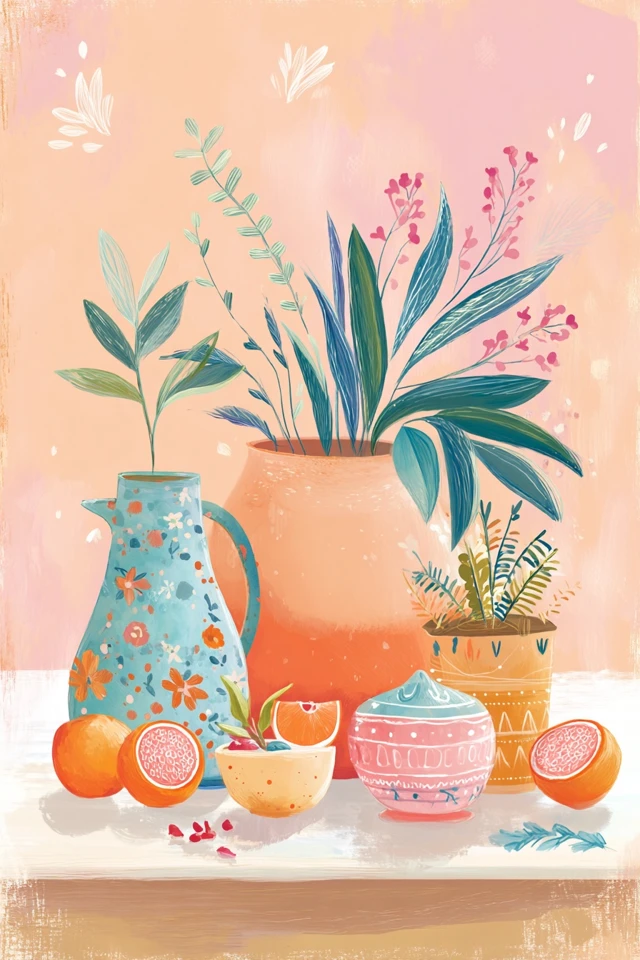 Warm Hues of a Peaceful Life - Image 3