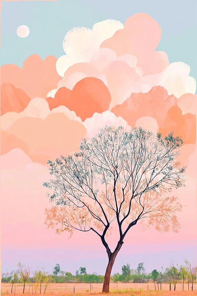 Warm Hues of a Peaceful Life - Image 5