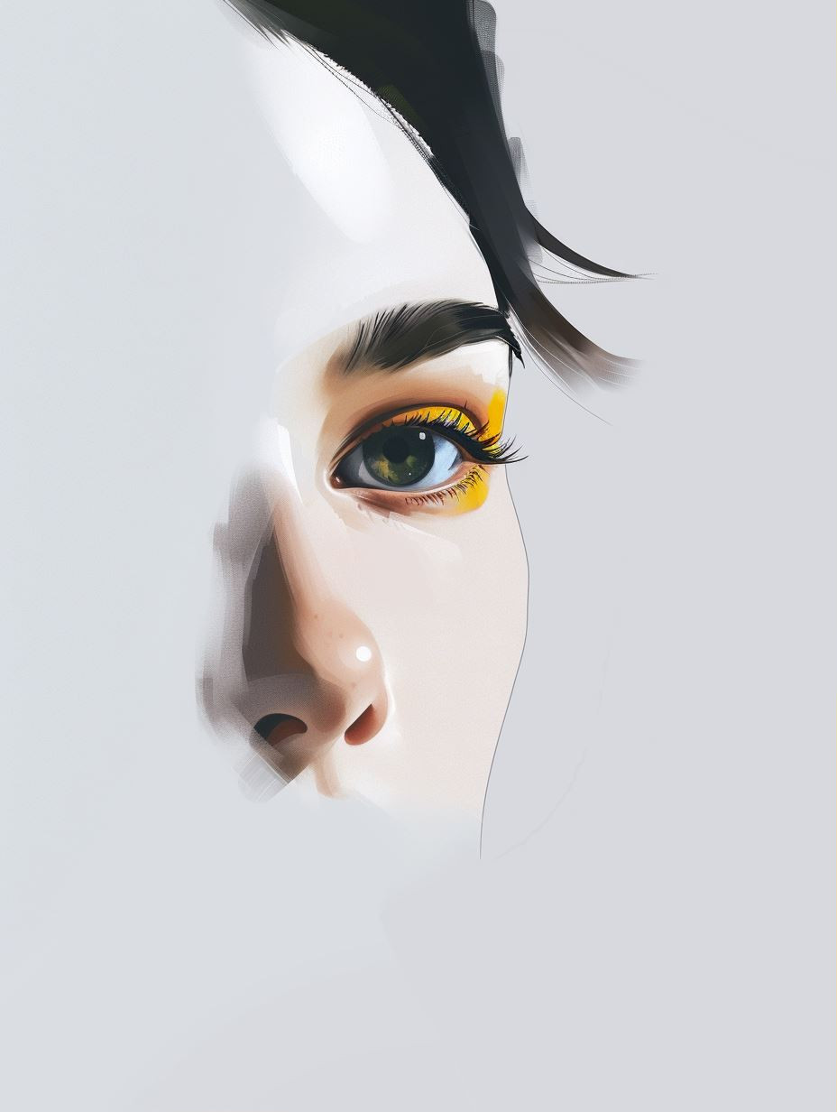 Minimalist Yellow Accent Portraits - Image 1